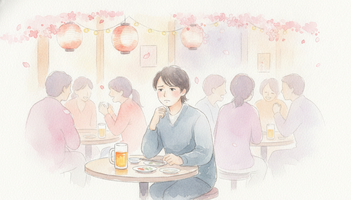 人付き合いが苦手な人の飲み会、どうすれば？